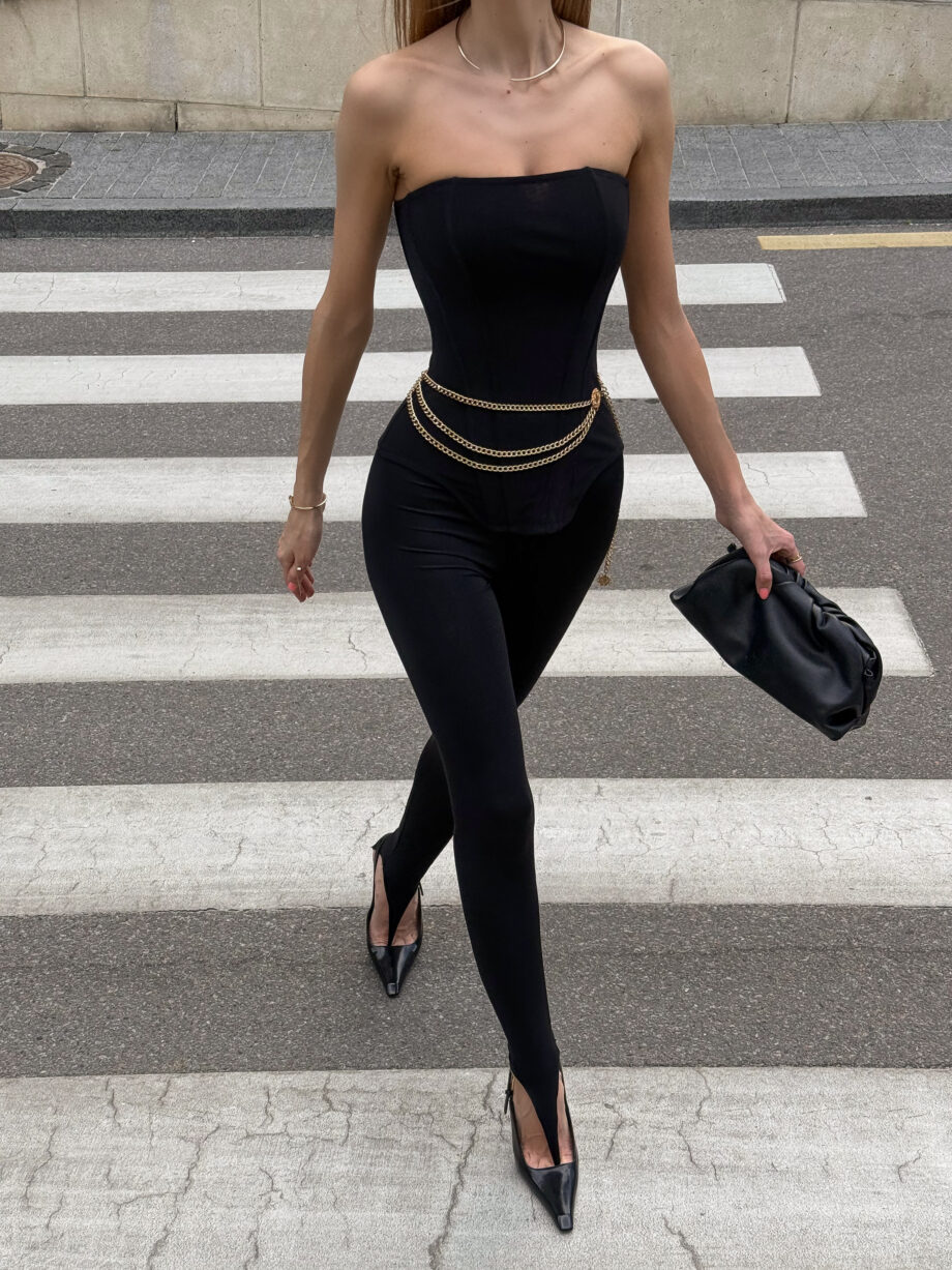 Корсет "Kim" чорного кольору